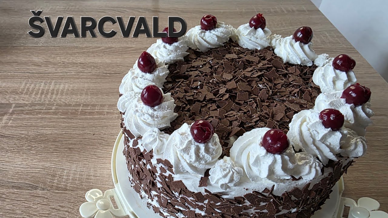 ŠVARCVALD TORTA 🎂🍒 MEKANA SOČNA I ČOKOLADNA RECEPT KOJI SE PRAVI GODINAMA