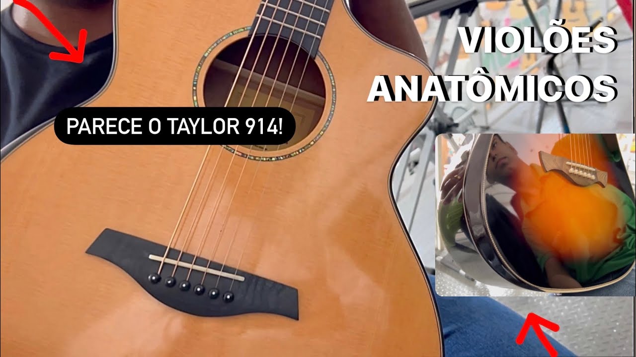 TESTANDO OS VIOLÕES ANATÔMICOS - J White AH-599 e Tagima WS-25