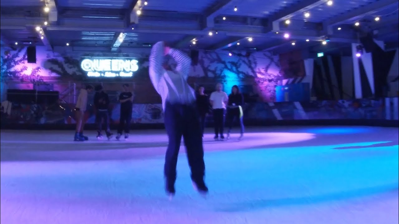 This Is Freestyle Ice Skating… ITS TRICKY! | GoPro POV