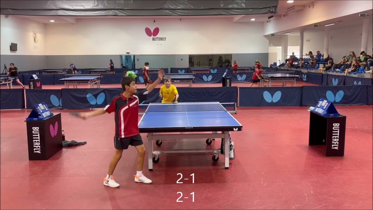 AROSELL Filip vs DIMITROV Dimitar | 2025 ITTF Hopes Week Portugal (24 June - 30)