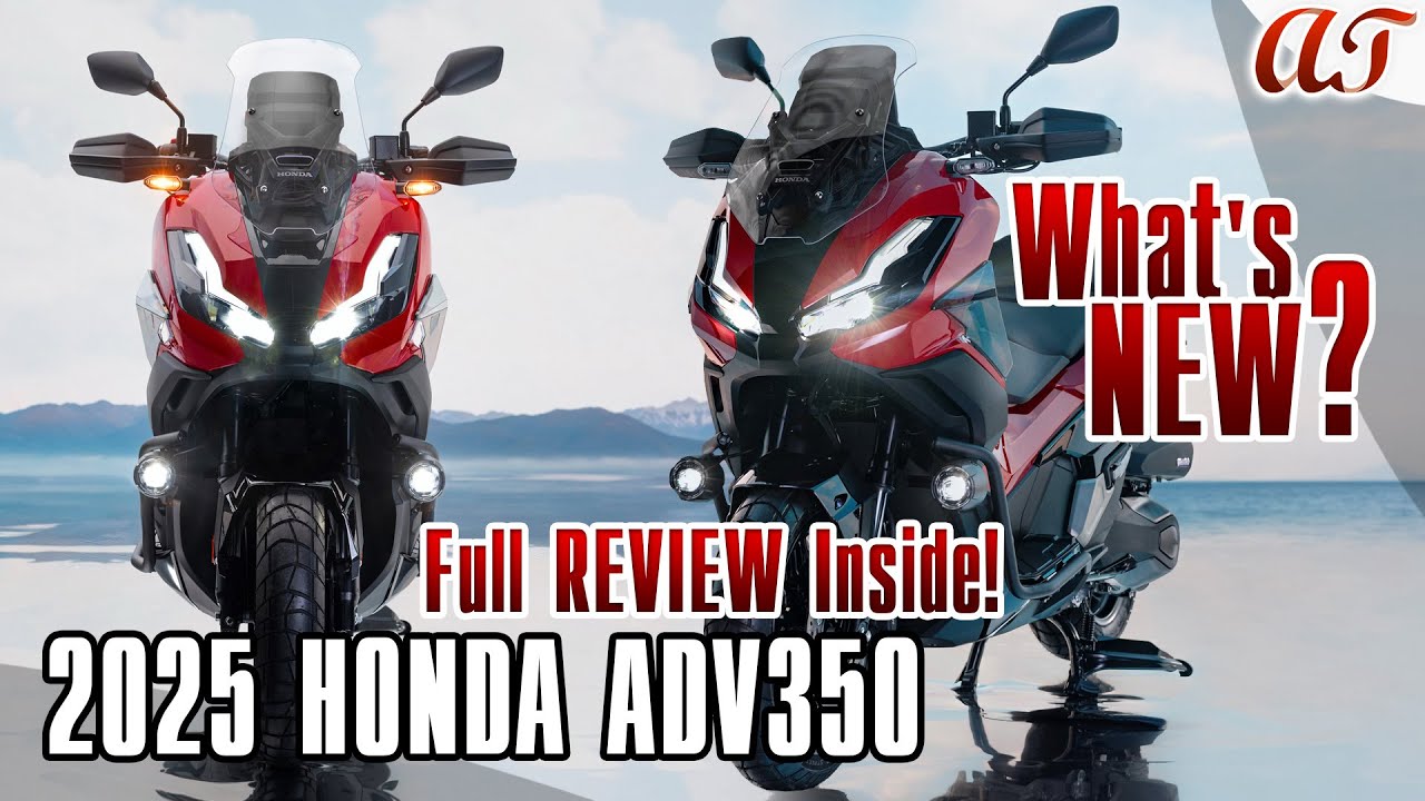 HONDA ADV350 2025 года * Что нового? Полный обзор внутри! Характеристики, цвета, основные особенн...