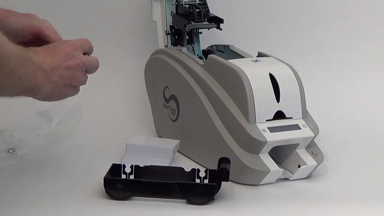IDP Smart 50 - How to Load Ribbon & Cards