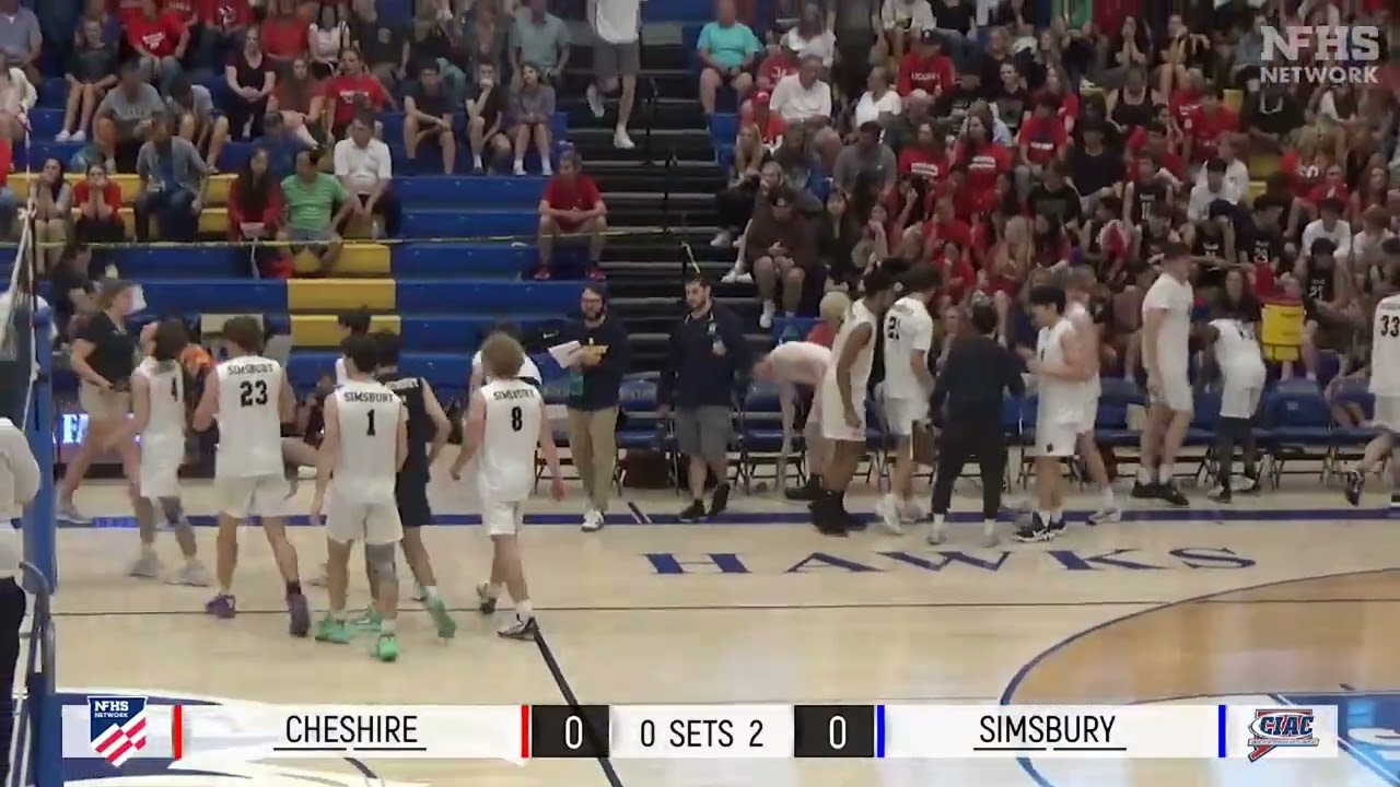 CIAC Class M Boys Volleyball State Championship - Simsbury 3 Cheshire 0