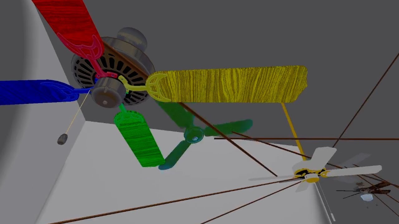 CEILING FANS ON ROPES | Ventiladores de Teto Amarrados: Será que Funciona?