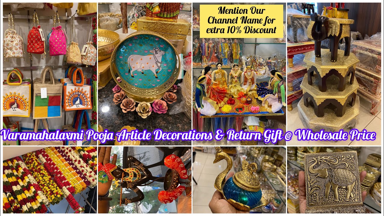 Double Dhamaka Offer | Wholesale & Retail | Single Piece Courier Available @ Jayanagar #gift #pooja