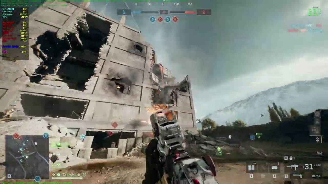 Battlefield 6 2K Max Graphics FSR 4 ON (i7 14700kf+RX9070XT)