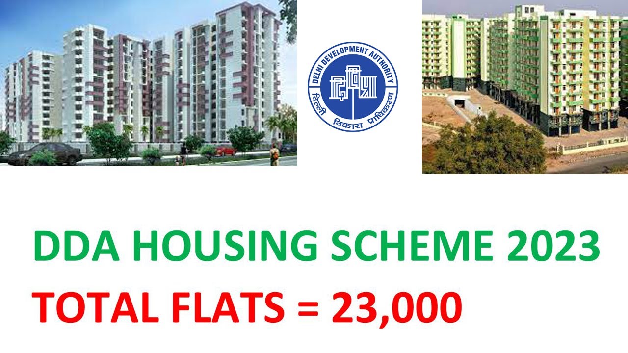 DDA Housing Scheme 2023 I DDA New Scheme 2023 I 23000 Flats DDA I DDA Flats I DDA Scheme