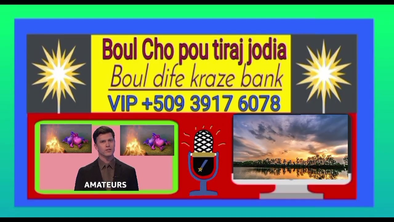 Boul cho pou tiraj jodia 21-Janvier-2026.