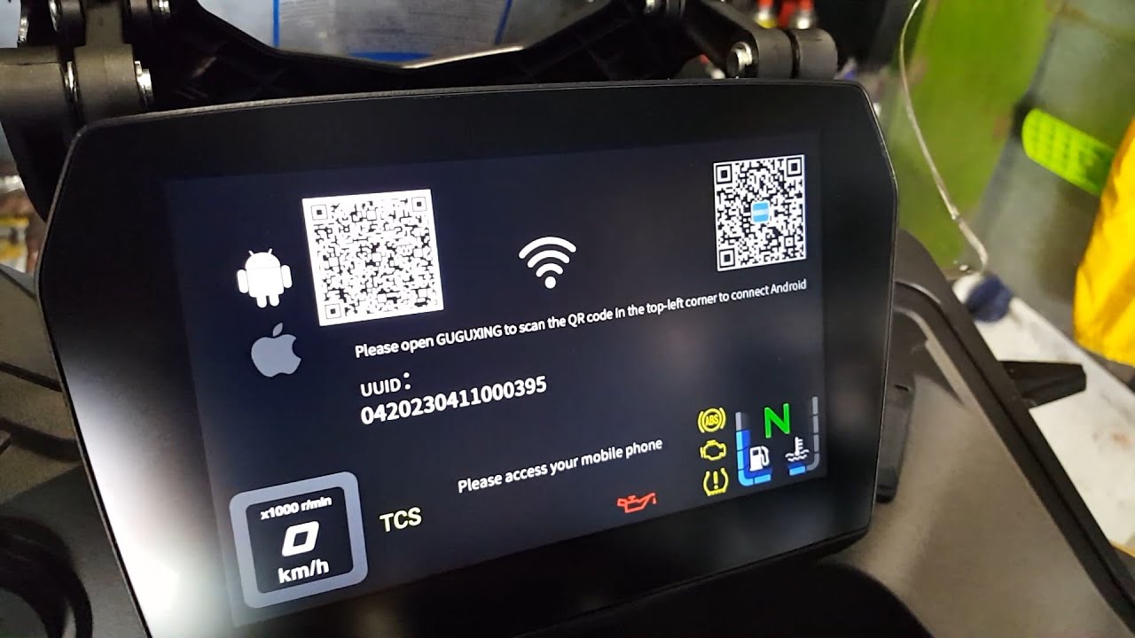 Мотоцикл VOGE DS525X - подключение Miracast. Английская версия.