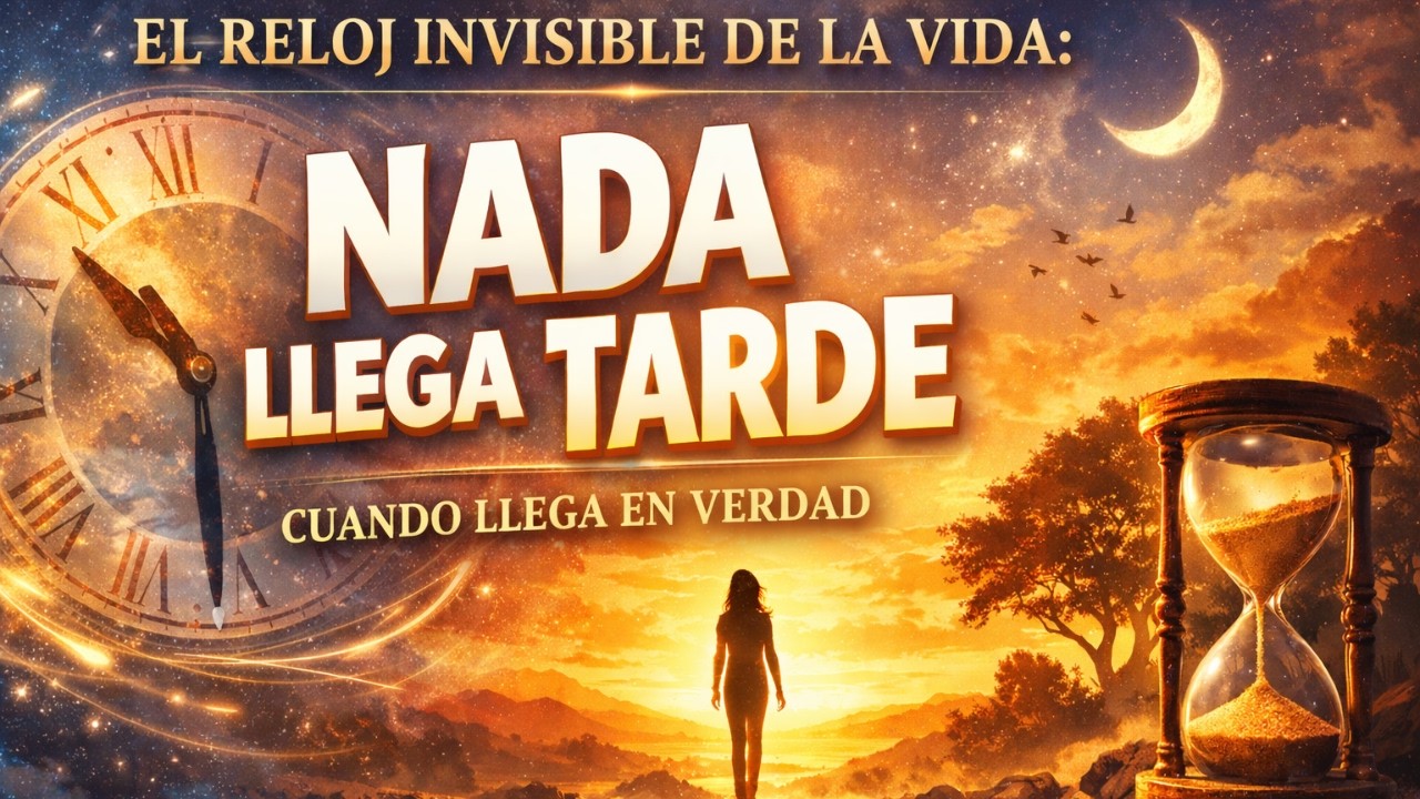 Nada Llega Tarde: La Vida Siempre Sabe Cuándo