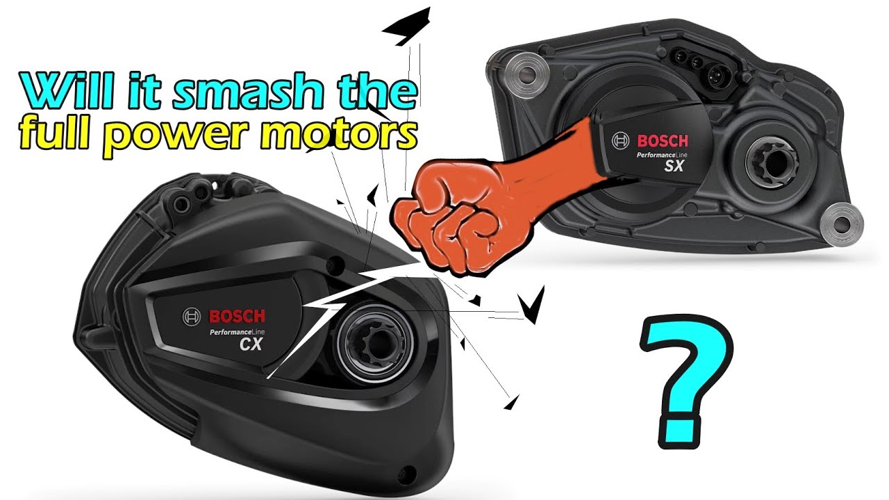 How strong is the Bosch Performance SX 55 Nm motor? Comparing it to Bosch CX and Shimano EP801 85 Nm