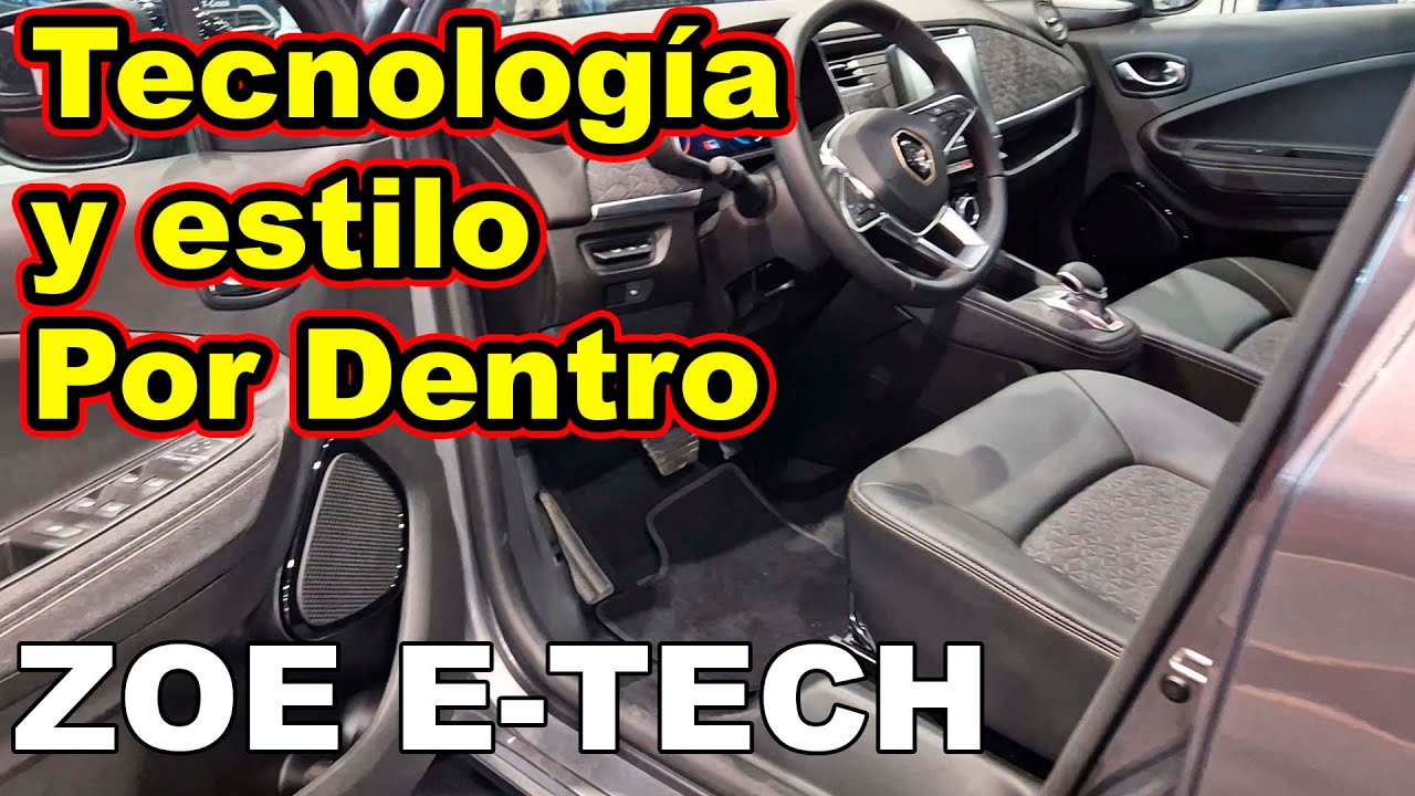 Interior Renault ZOE E‑TECH 2026: sorprende por dentro su Lujos