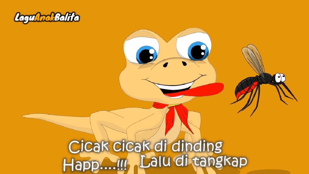 Lagu anak Terbaik I Cicak dinding kalau kau suka hati tepuk tangan dan lainnya