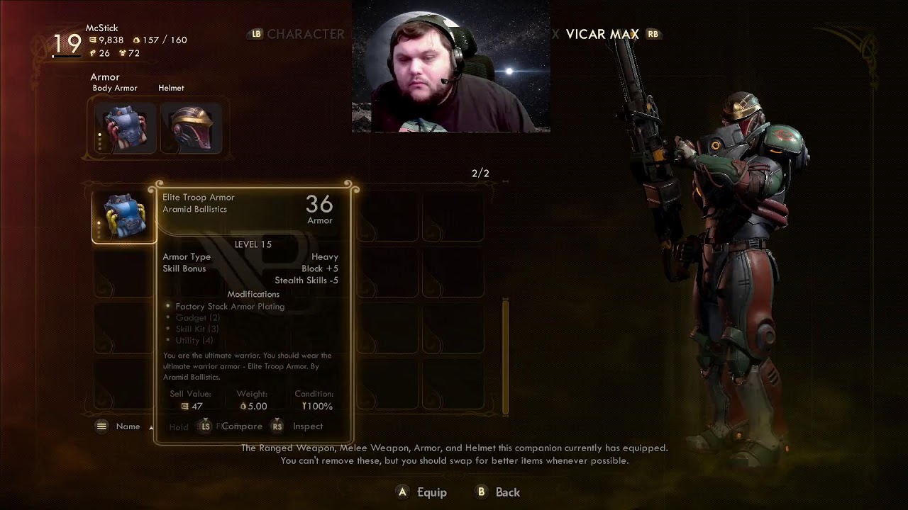 Outer Worlds Lunatic Playthrough Stream 7