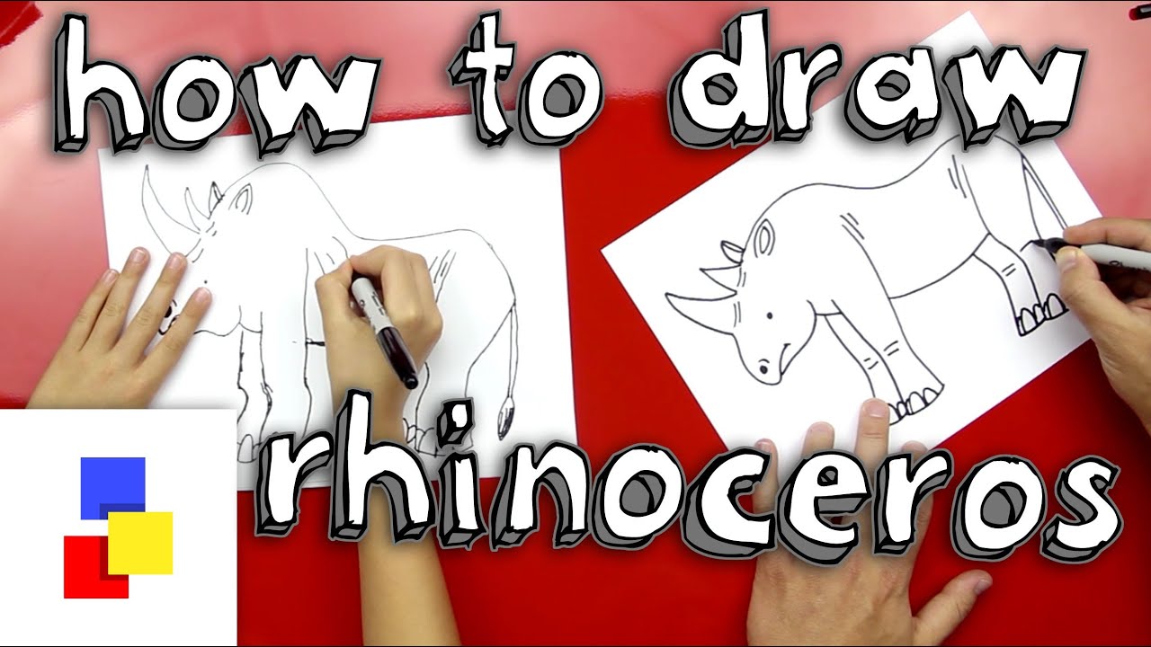How To Draw A Rhinoceros