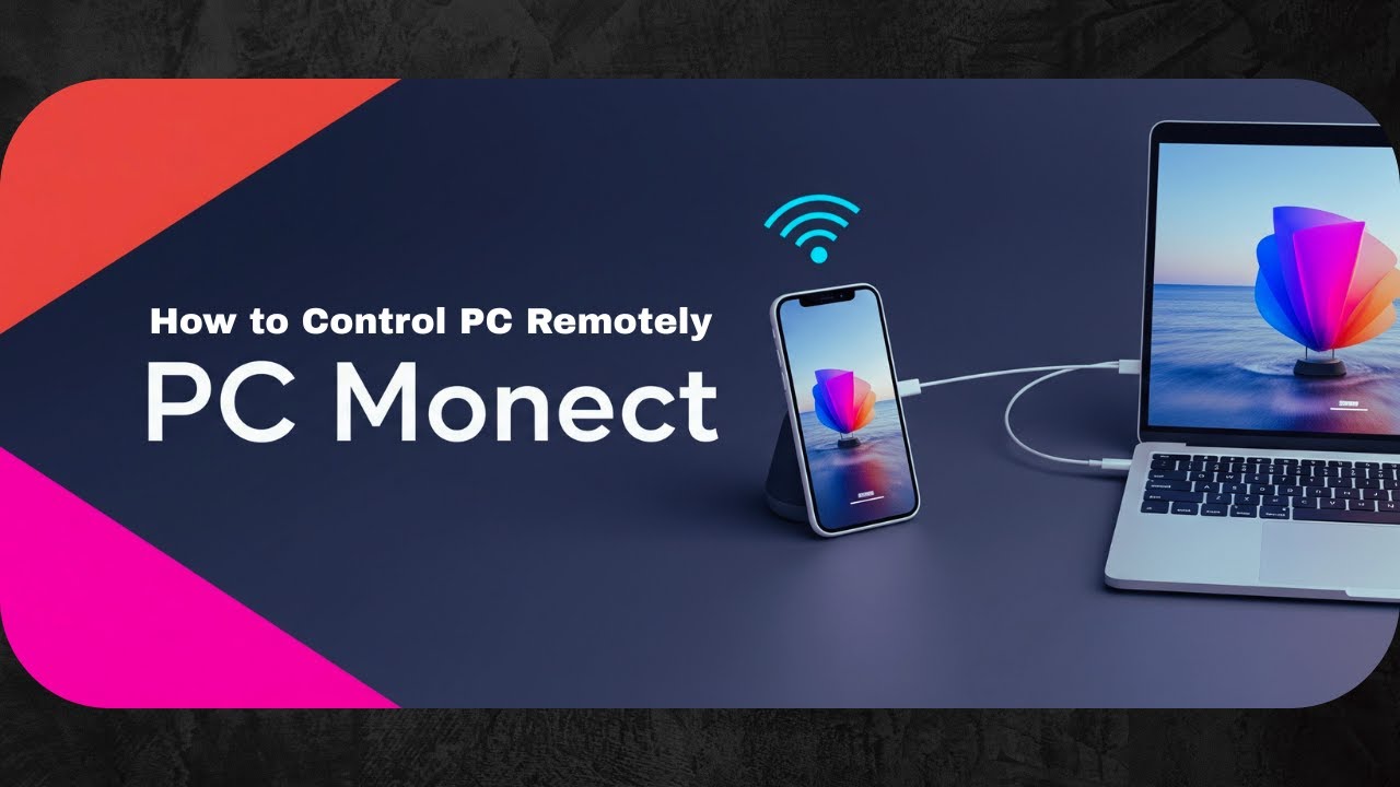 Turn Your Phone into a PC Controller in 2 Minutes! 😱 (FREE & EASY via Monect)