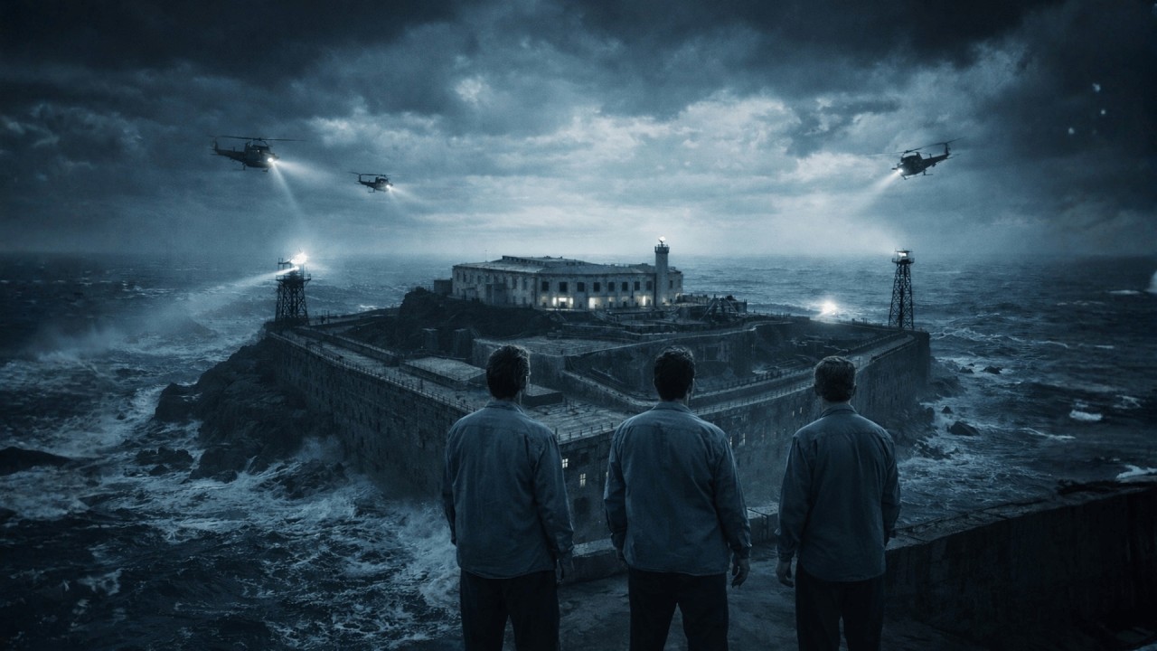Samundar, Jail Aur Maut Ka Khel | Escape from Alcatraz Movie Explained in Hindi