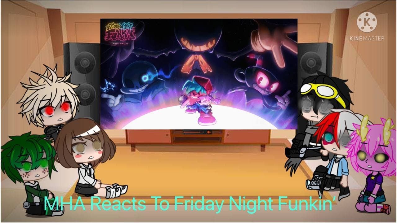 MHA Reacts Friday Night Funkin': Indie Cross + Explained of Question and answer - (SEE YOU IN 2022)