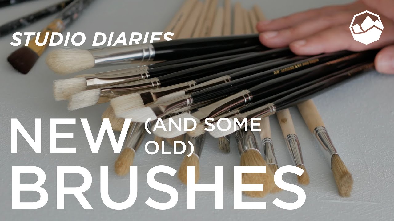 I got a load of new brushes from Rosemary & Co // Art by Sabra Awlad Issa