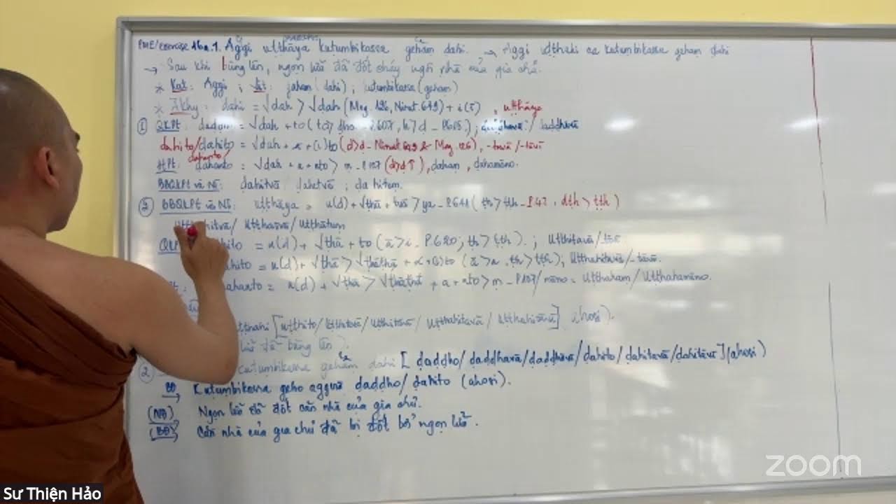 Buổi 104 (05/02/26): Pāḷi căn bản chùa Nguyên Thuỷ | Sư Thiện Hảo (Bhikkhu Vāyāma) giảng dạy