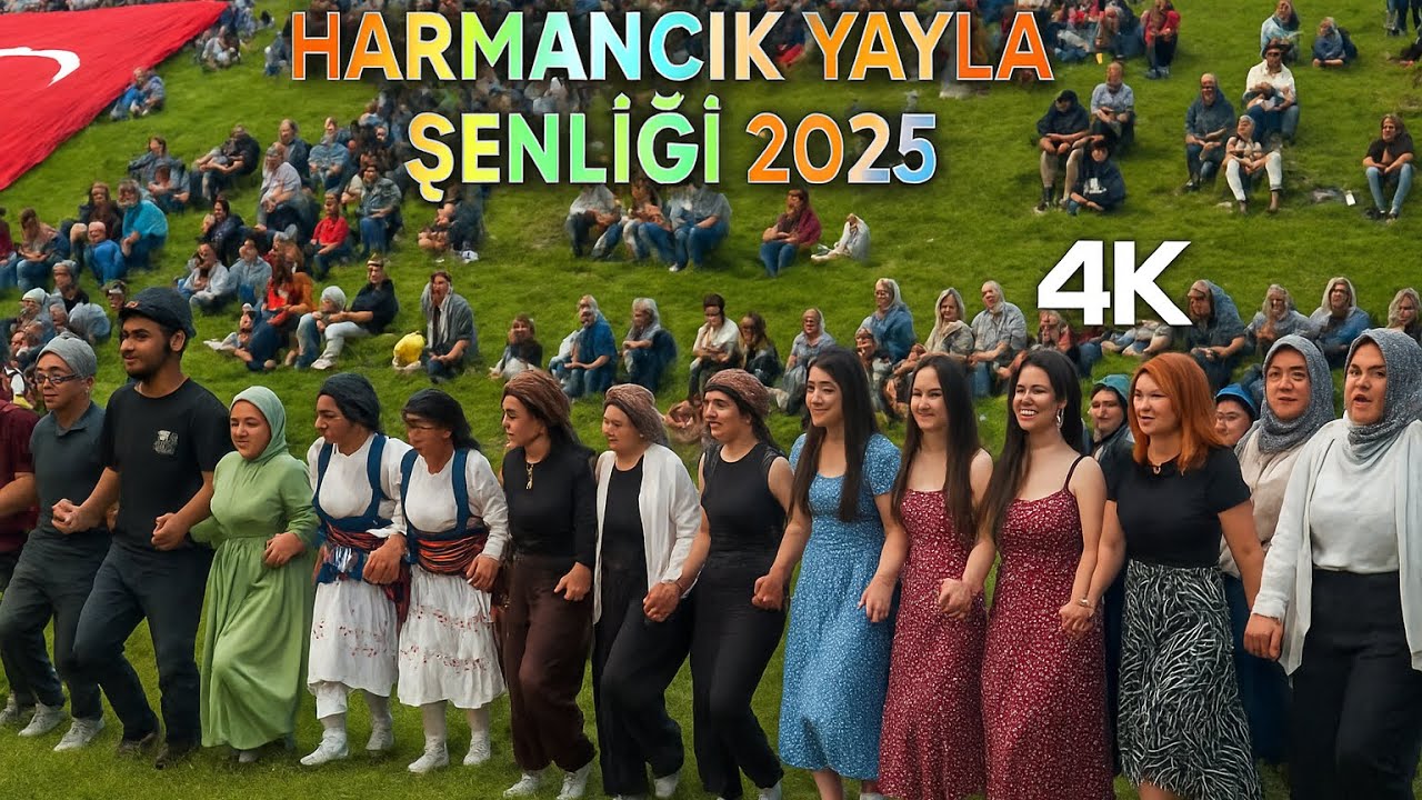 🔥 2025 Harmancık Yayla Şenliği’nde Horonla Coşku Zirvede! 4K - Sanatçı: Ersin AKPINAR