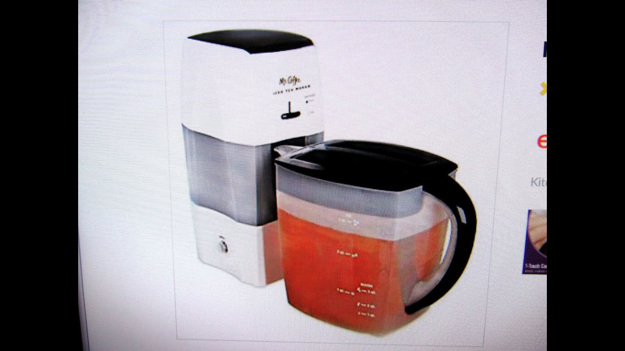 Mr. Coffee TM75BK or TM75RS Iced Tea Maker: Description & Review