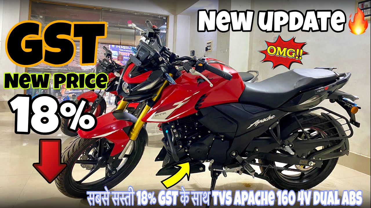 All New 2025 TVS Apache RTR 160 4V TFT Meter Full Detailed Review | New On Road Price Features 