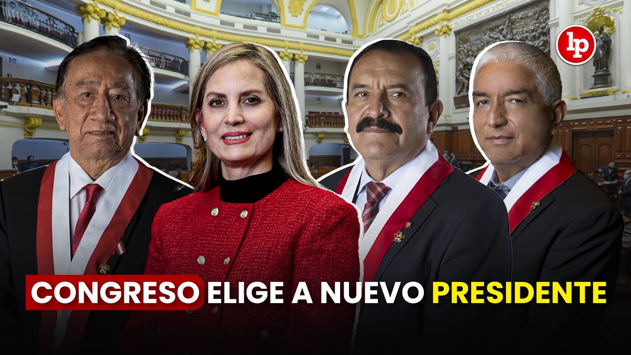 Así fue la elección de José María Balcázar como nuevo presidente del Perú | [COMPLETO]