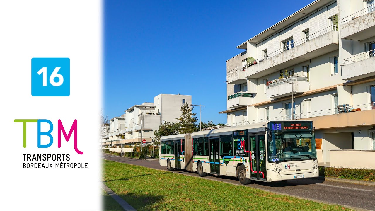 [TBM — Bordeaux] HeuliezBus GX 427 (€4/VOITH) n°2853 — Lianes 16