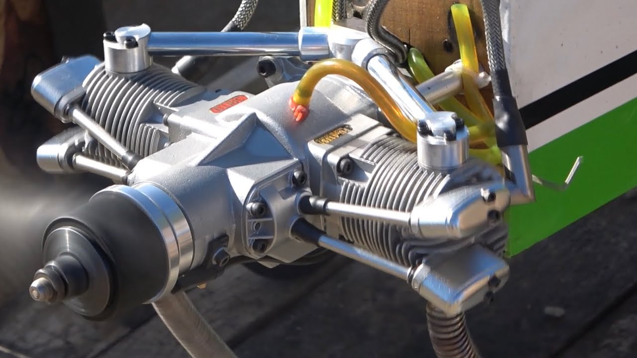 Ultra Stick 30cc powered by Saito FG-41TS 41cc 4-Stroke Gas Twin-Cylinder Engine