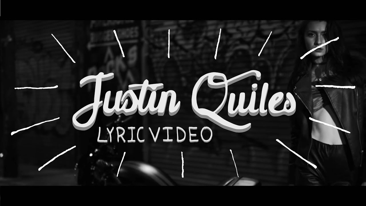 Justin Quiles - Me Curare [Lyric Video]