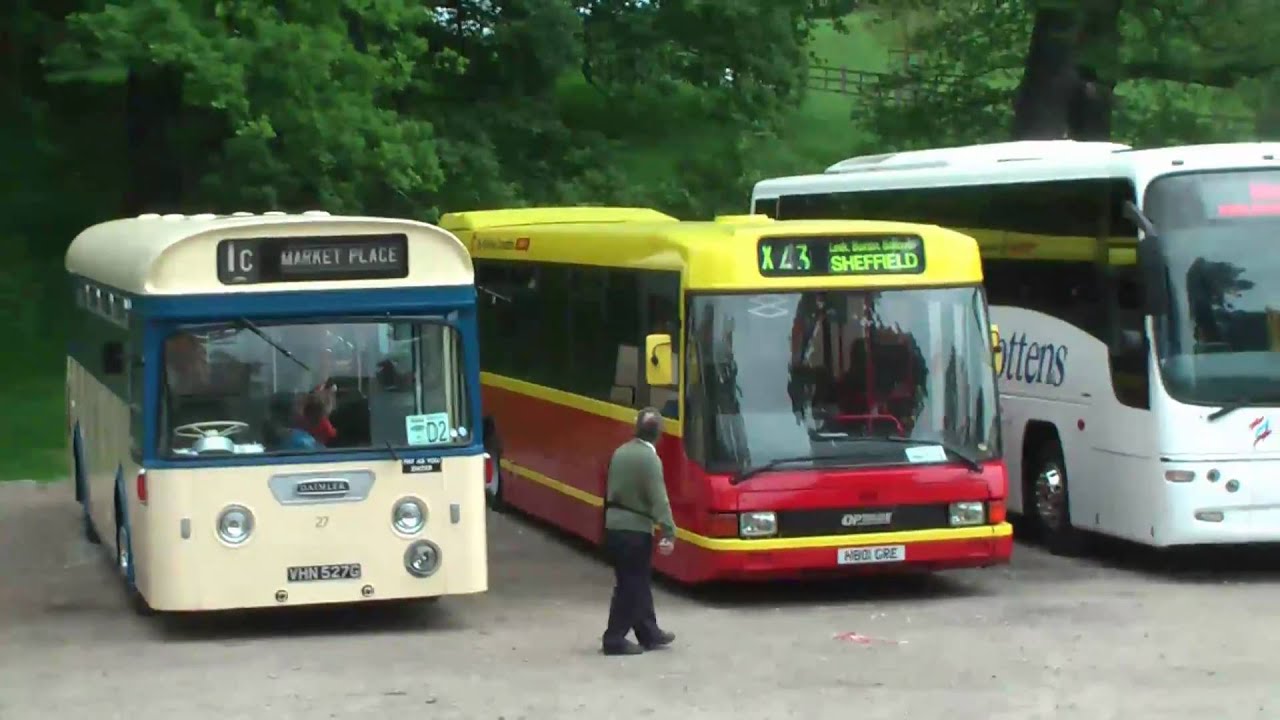 Chatsworth Preserved Bus Gathering 2010 HD video 3