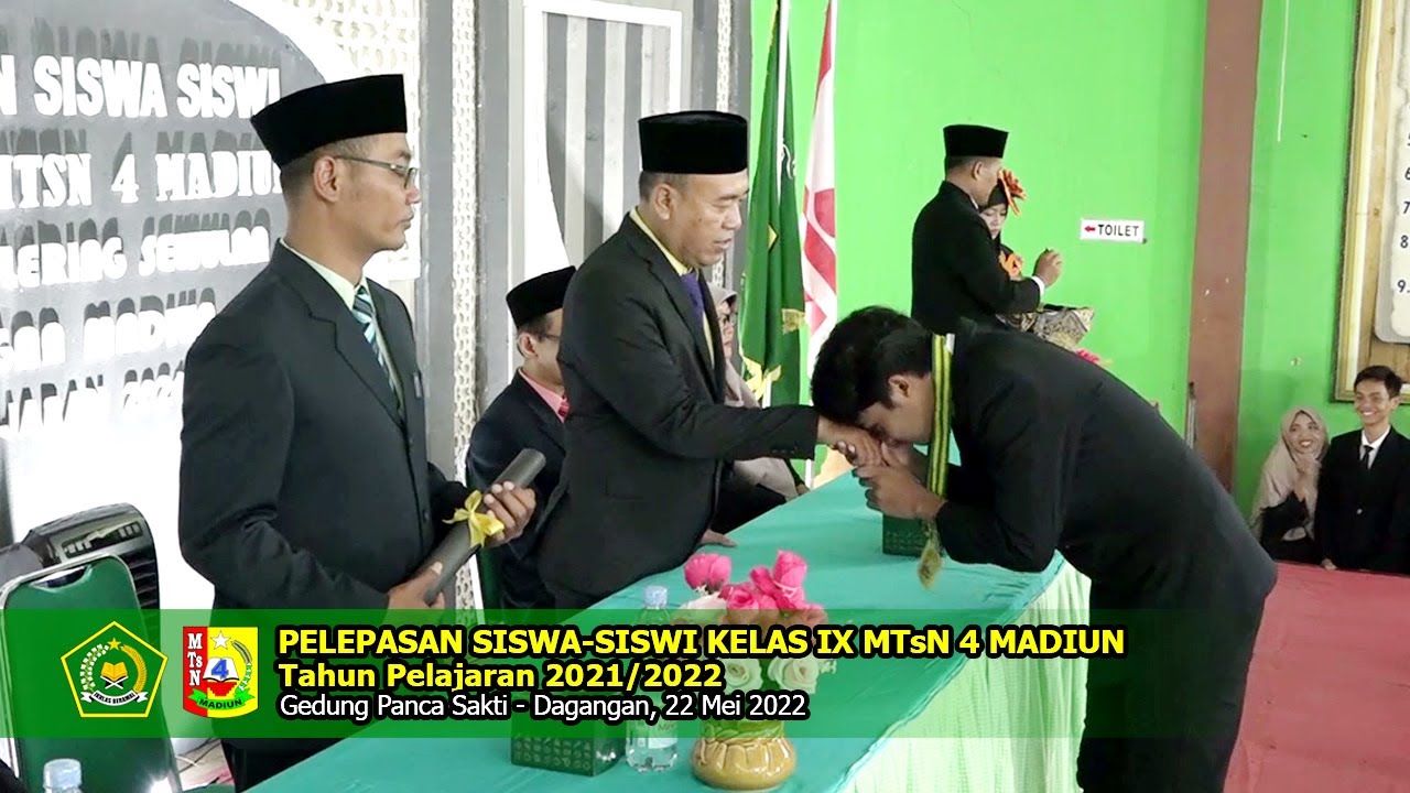 (Part 1) PELEPASAN SISWA KELAS 9 MTsN 4 MADIUN TP. 2021/2022