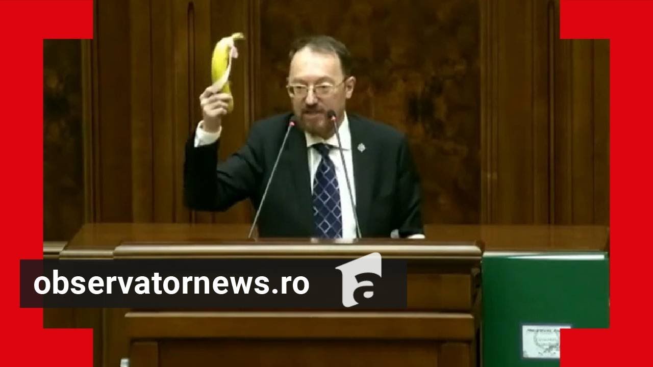 Circ cu banane la votarea moţiunilor. Un senator PSD l-a trimis pe Bolojan să caute altă coaliţie