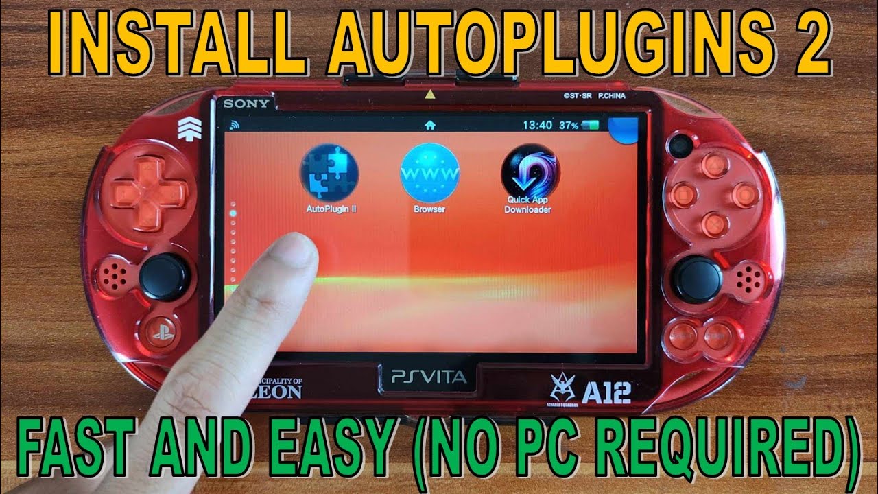 Установите Autoplugins 2 tru Vita Browser — быстро и просто (не нужен ПК с обновленной ссылкой!!)