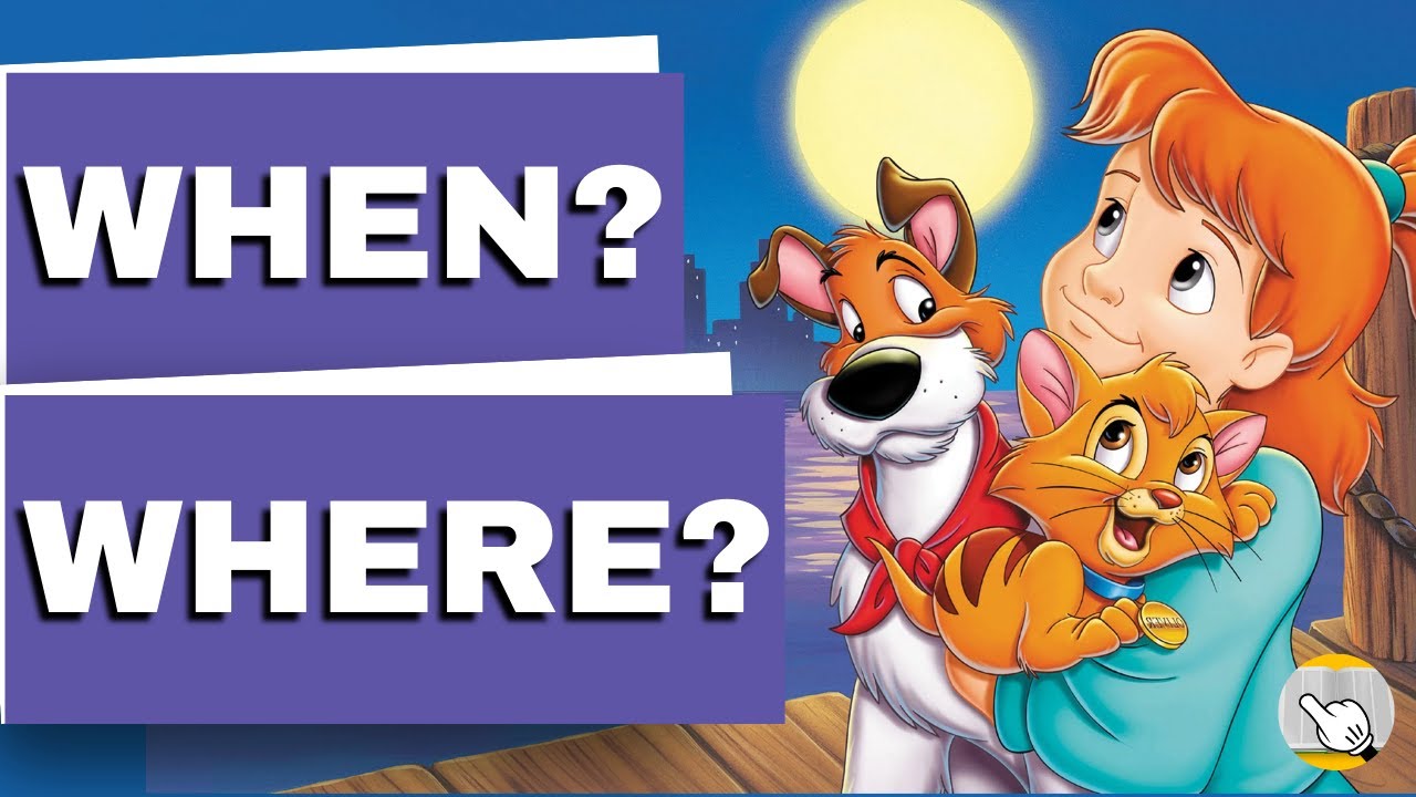 Когда и где происходят события фильма «Оливер и компания»?