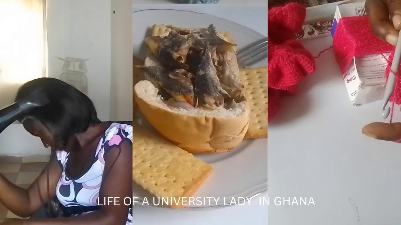 Life of an extroverted introvert in Ghana//Healthy cooking Hair styling Life chit etc