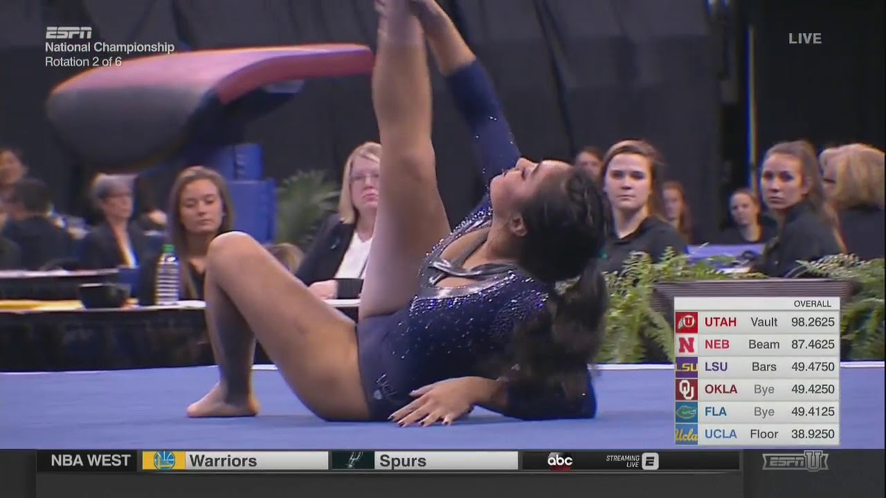 Felicia Hano (UCLA) 2018 Super Six Floor 9.9