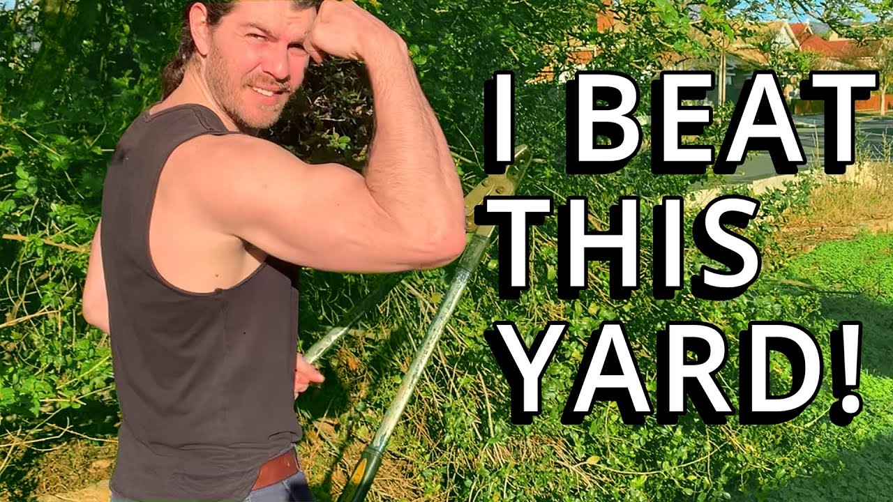 My BATTLE With The WORST Yard On The STREET - FREE Garden Makeover