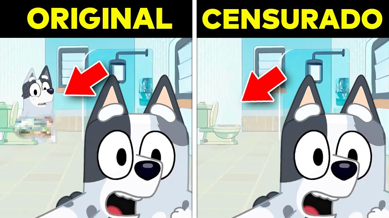 10 Cenas de Bluey que Foram Censuradas pela Disney