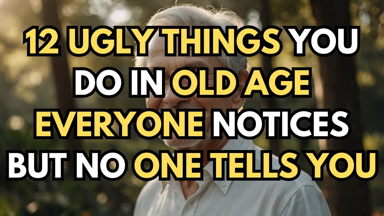 12 Ugly Things Seniors Do as They Age That No One Tells You
