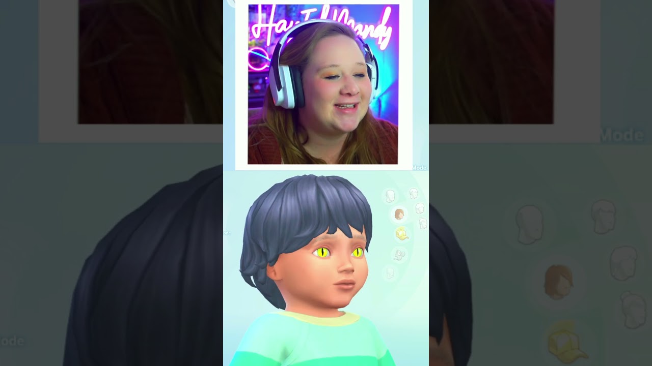 My First Infant... #gaming #sims #sims4 #funny #memes #simsmemes #cc #infant #meme #glitch #brokencc