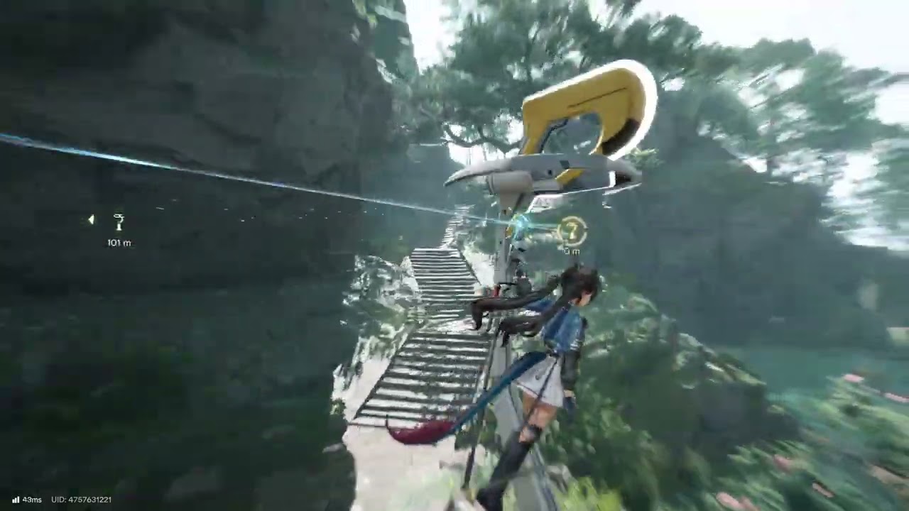 PC【明日方舟：終末地】武陵滑索環狀線 含採集與大部分送貨點 無特殊位置滑索