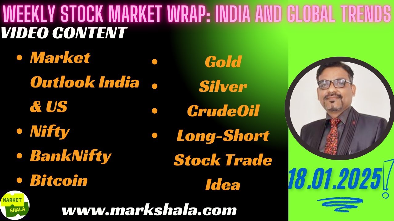 Weekly Stock Market Wrap: India and Global Trends || 18.01.2025