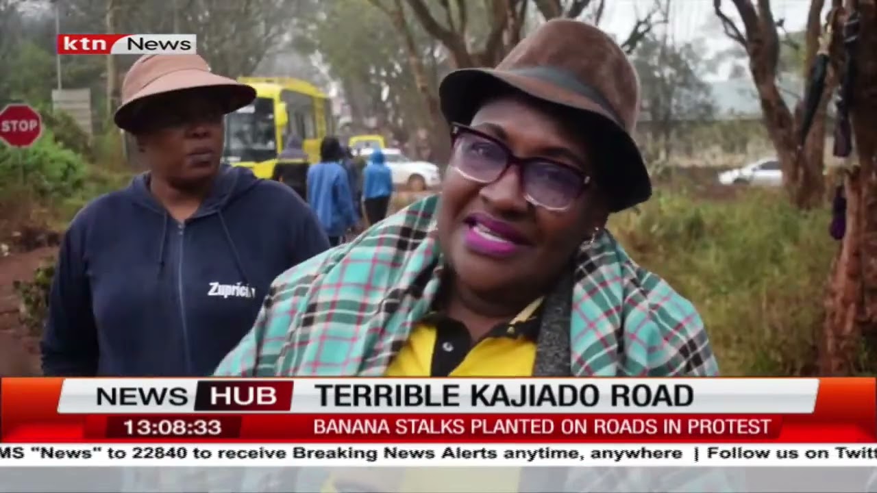 Residents protest over bad roads in Kajiado
