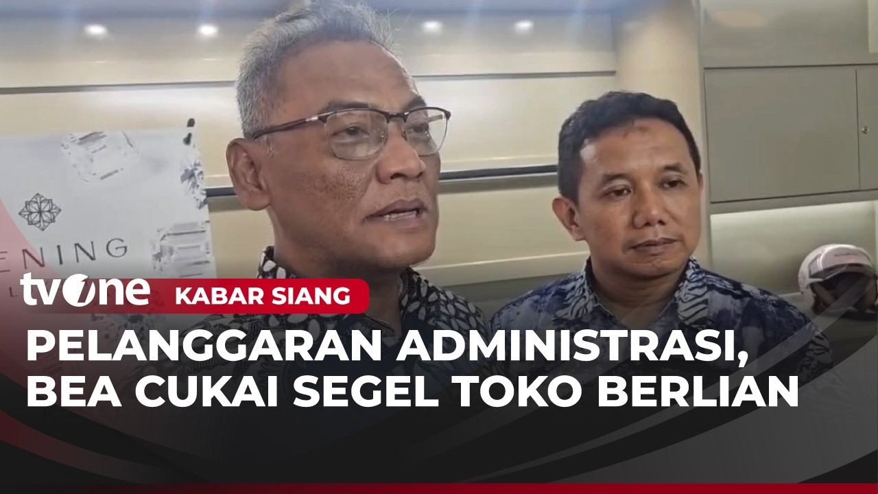 Toko Berlian di Pluit Disegel Bea Cukai | Kabar Siang
