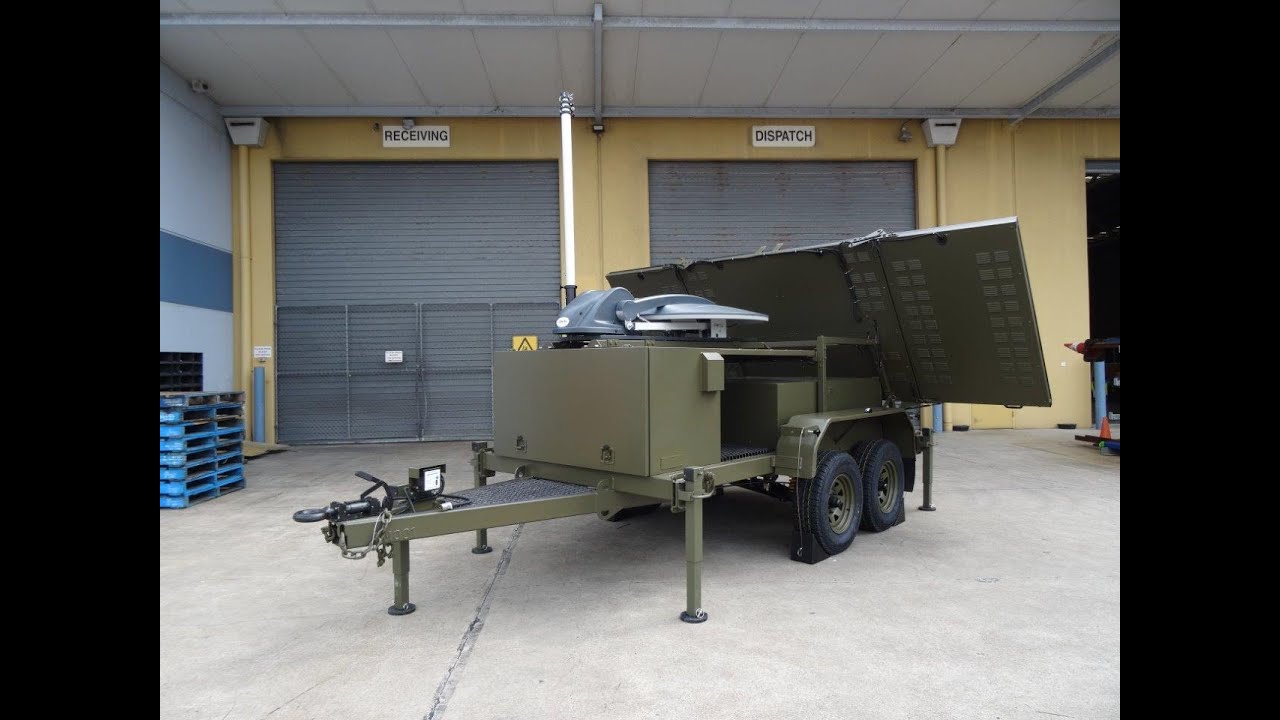 CBO Telecommunications   Defence Trailer