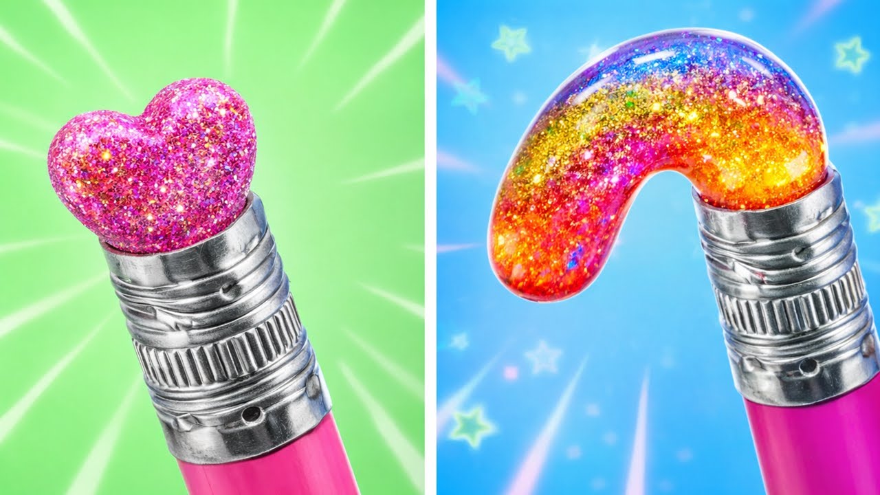 Ultimate Craft Battle! 😲 Resin Art vs 3D Printing Pen – Genius School DIYs 🎨✨