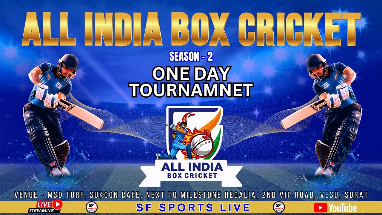 ALL INIDA BOX CRICKET SURAT SEASON - 2 GROUND 2 | NIGHT |
