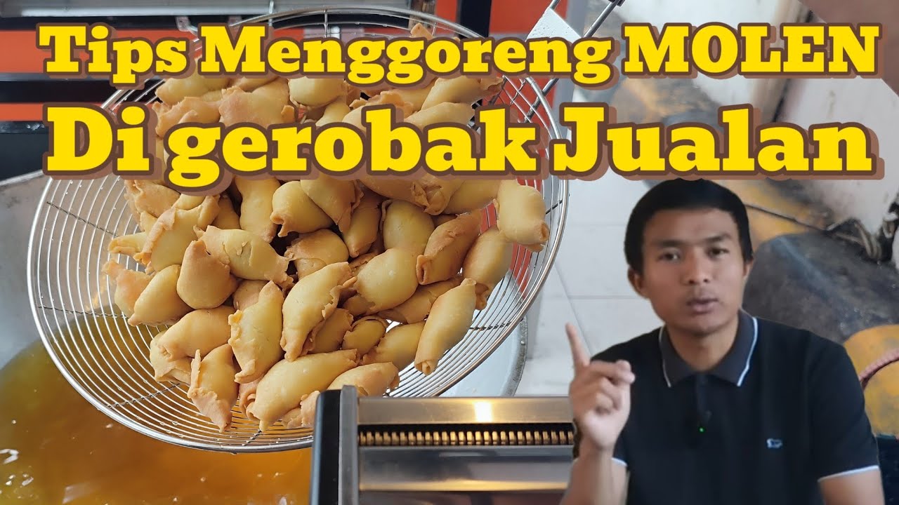 Cara Goreng Molen Agar krispi dan tidak lepas #kuliner #streetfood #molenmini 